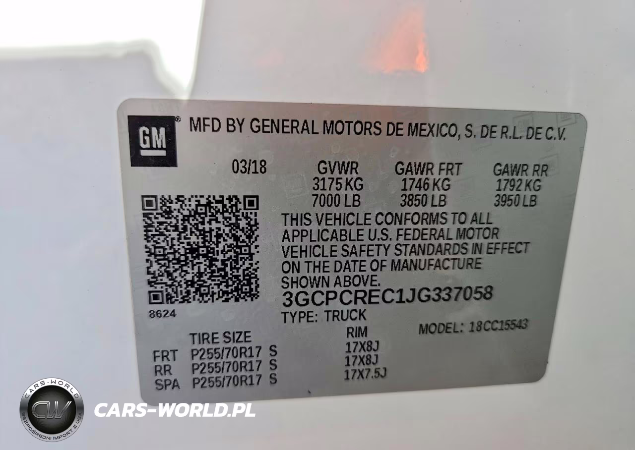 2018 Chevrolet Silverado C1500 Lt VIN:3GCPCREC1JG337058 - 13