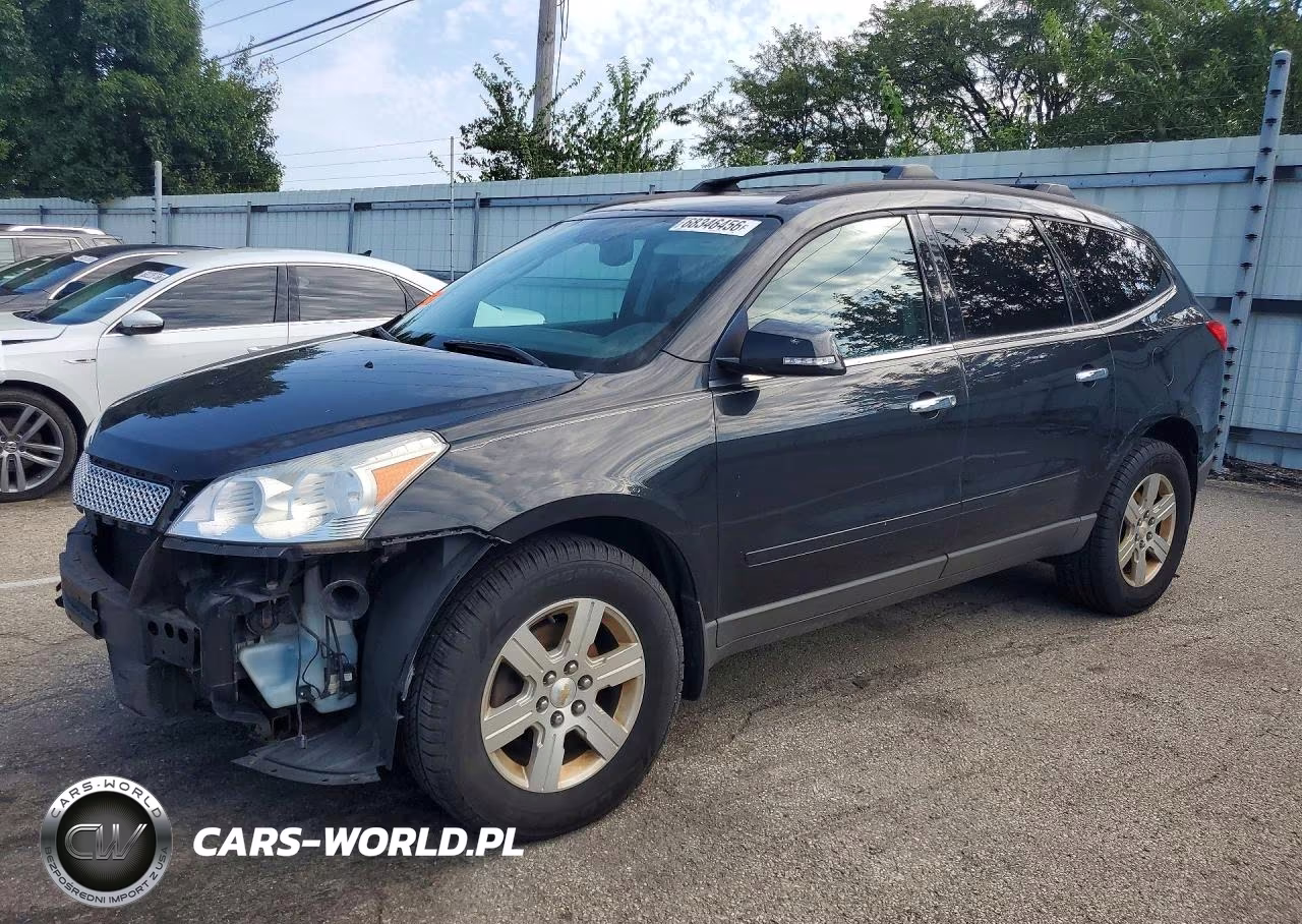 2011 Chevrolet Traverse Lt VIN:1GNKRGED1BJ210114 - 1