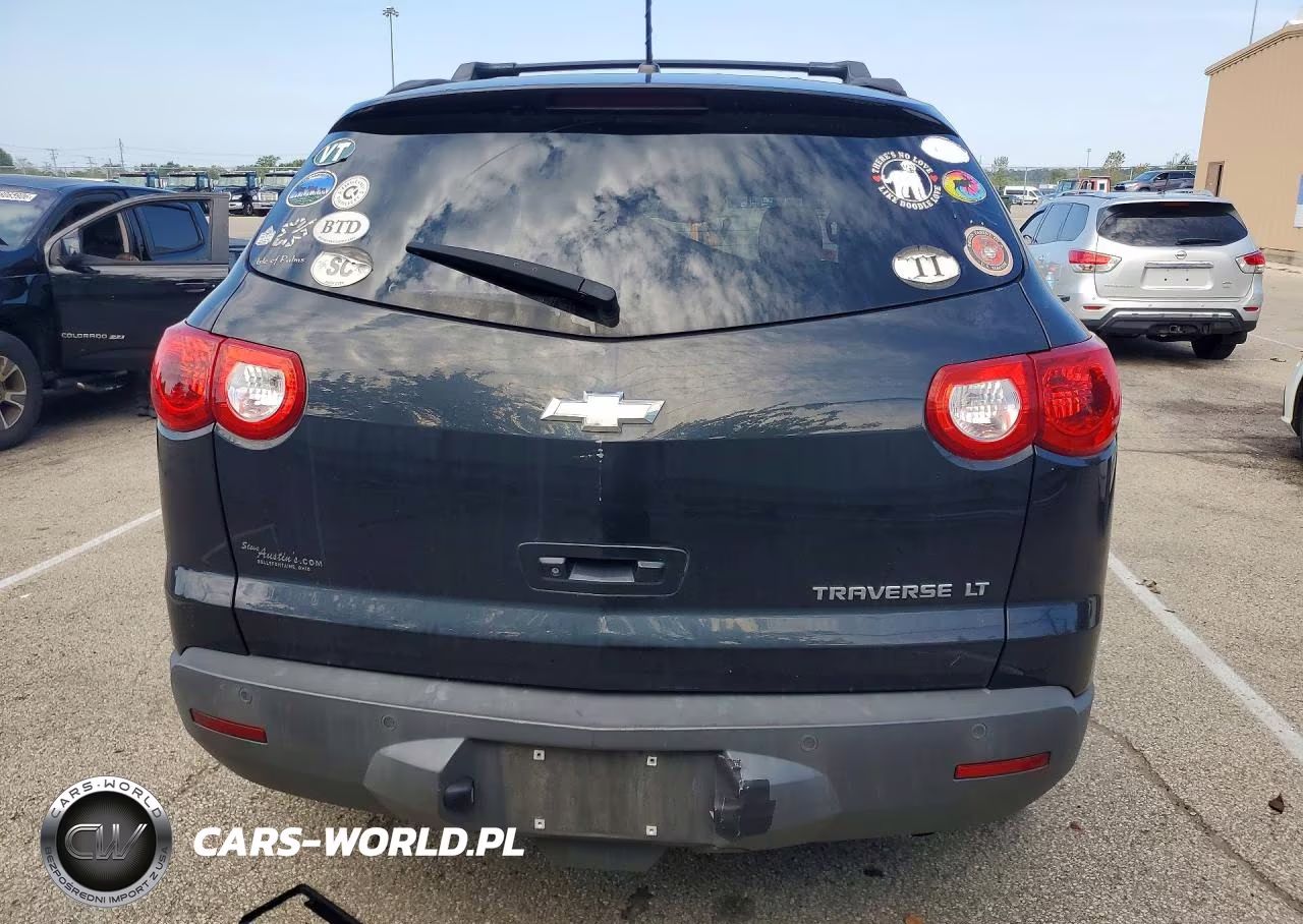 2011 Chevrolet Traverse Lt VIN:1GNKRGED1BJ210114 - 6