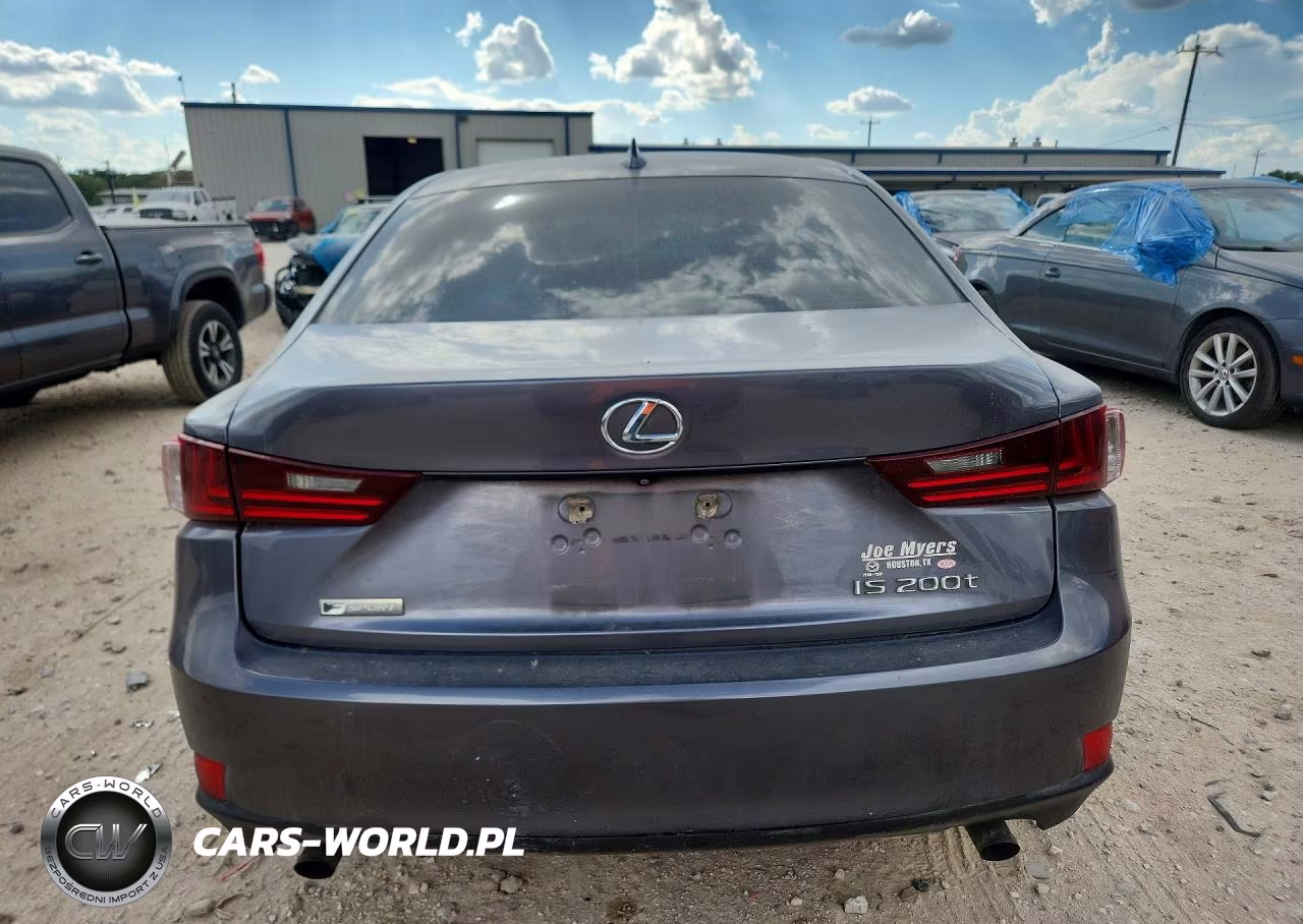 2016 Lexus Is 200T Base VIN:JTHBA1D26G5027710 - 6