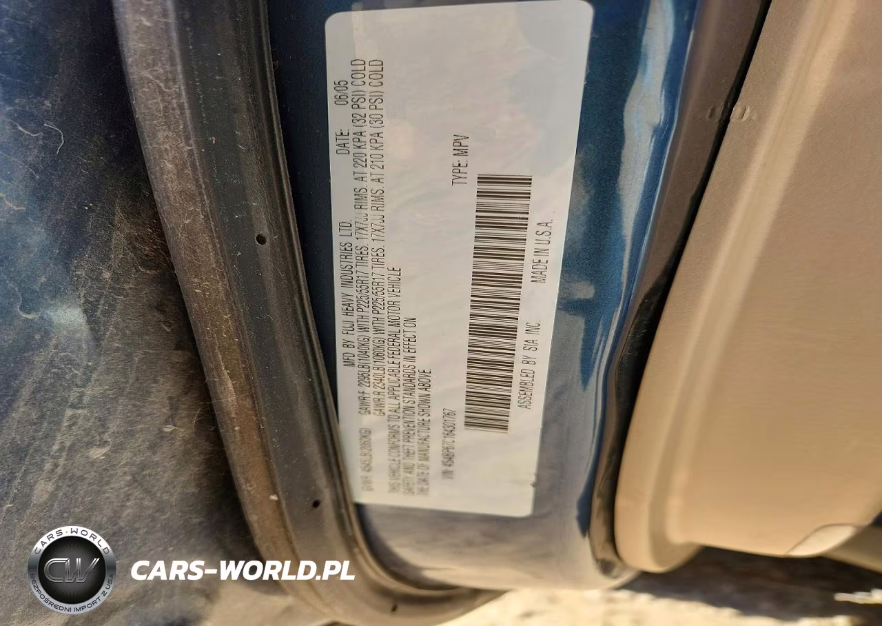 2006 Subaru Legacy Outback 2.5 Xt Limited VIN:4S4BP67C164301767 - 13