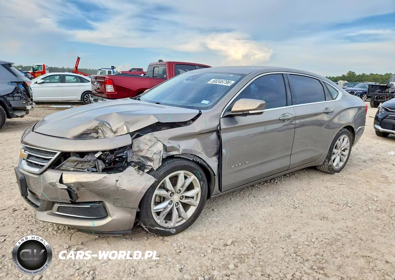 2017 Chevrolet Impala Lt VIN:2G1105S38H9145919 - 1