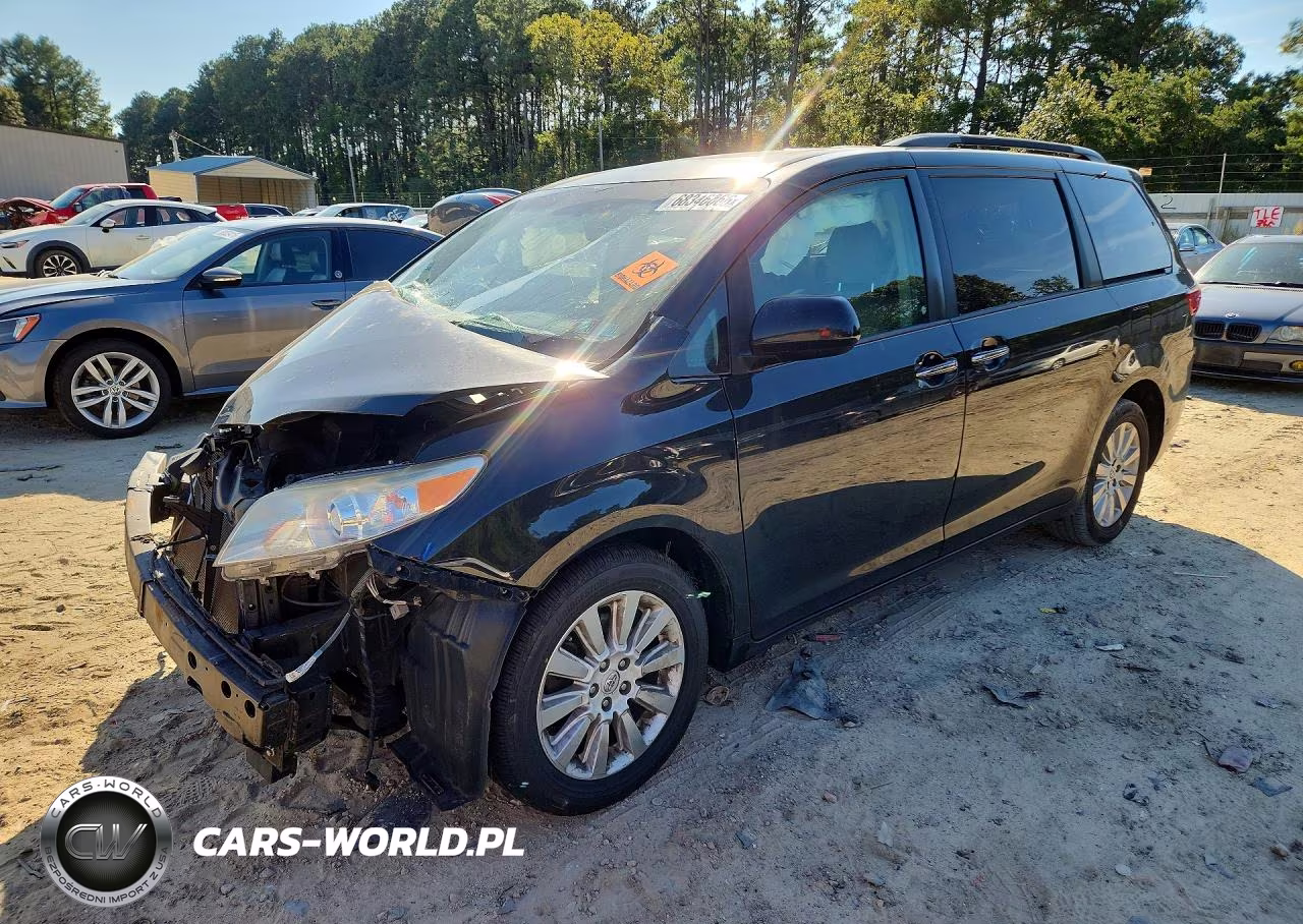 2015 Toyota Sienna Xle Premium 7-Passenger VIN:5TDDK3DC9FS109547 - 1