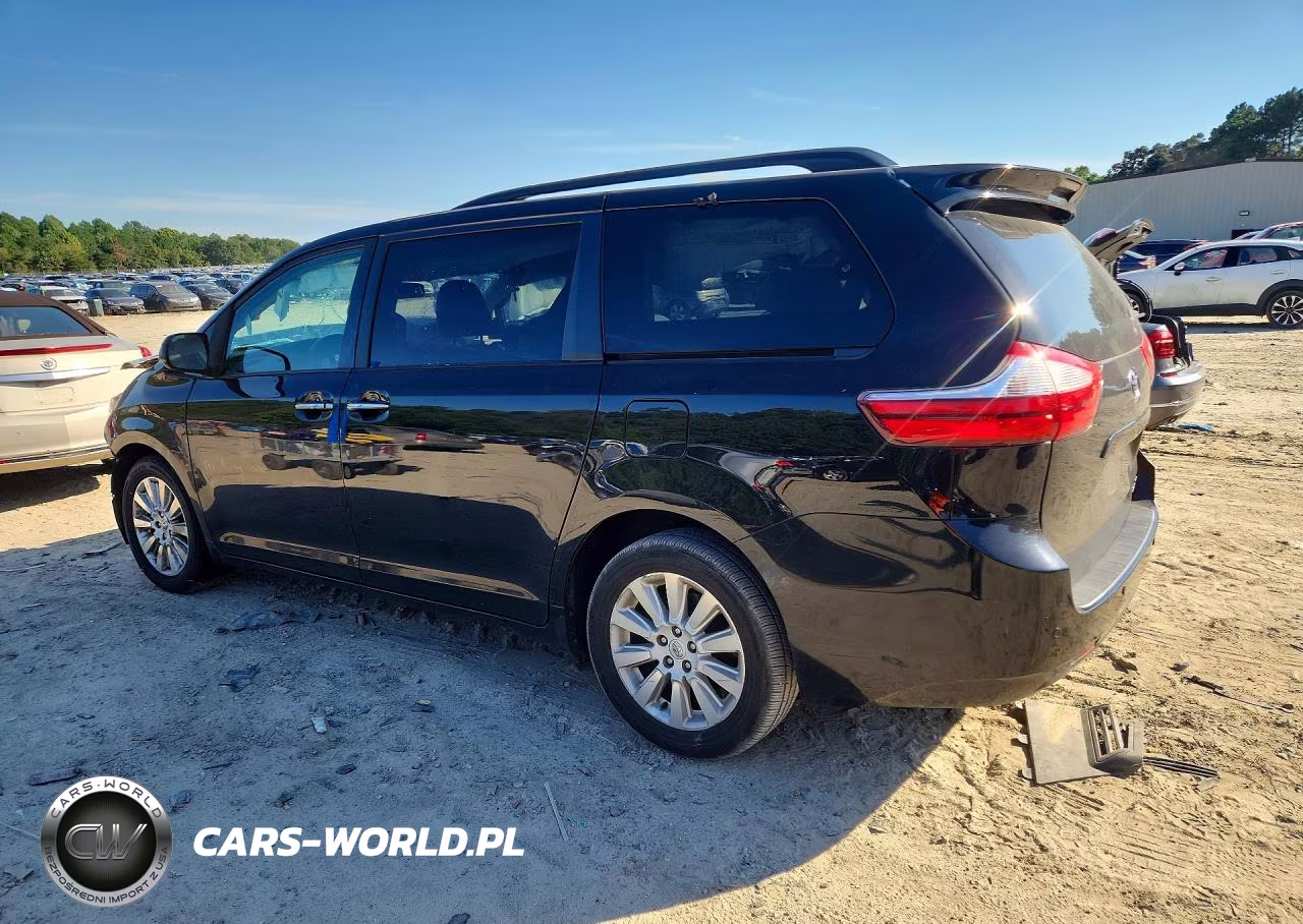 2015 Toyota Sienna Xle Premium 7-Passenger VIN:5TDDK3DC9FS109547 - 2