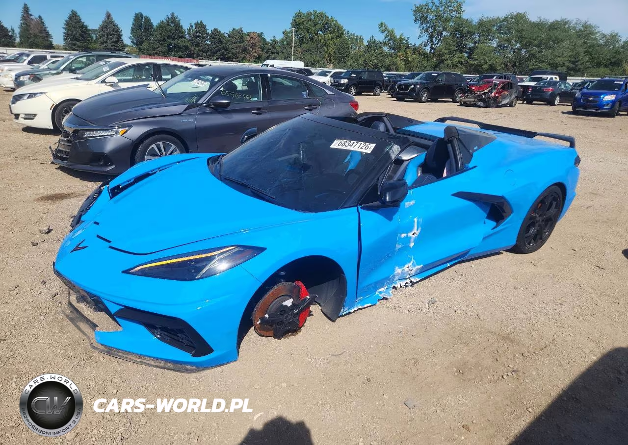 2021 Chevrolet Corvette Stingray 3Lt VIN:1G1YC3D43M5102726 - 1