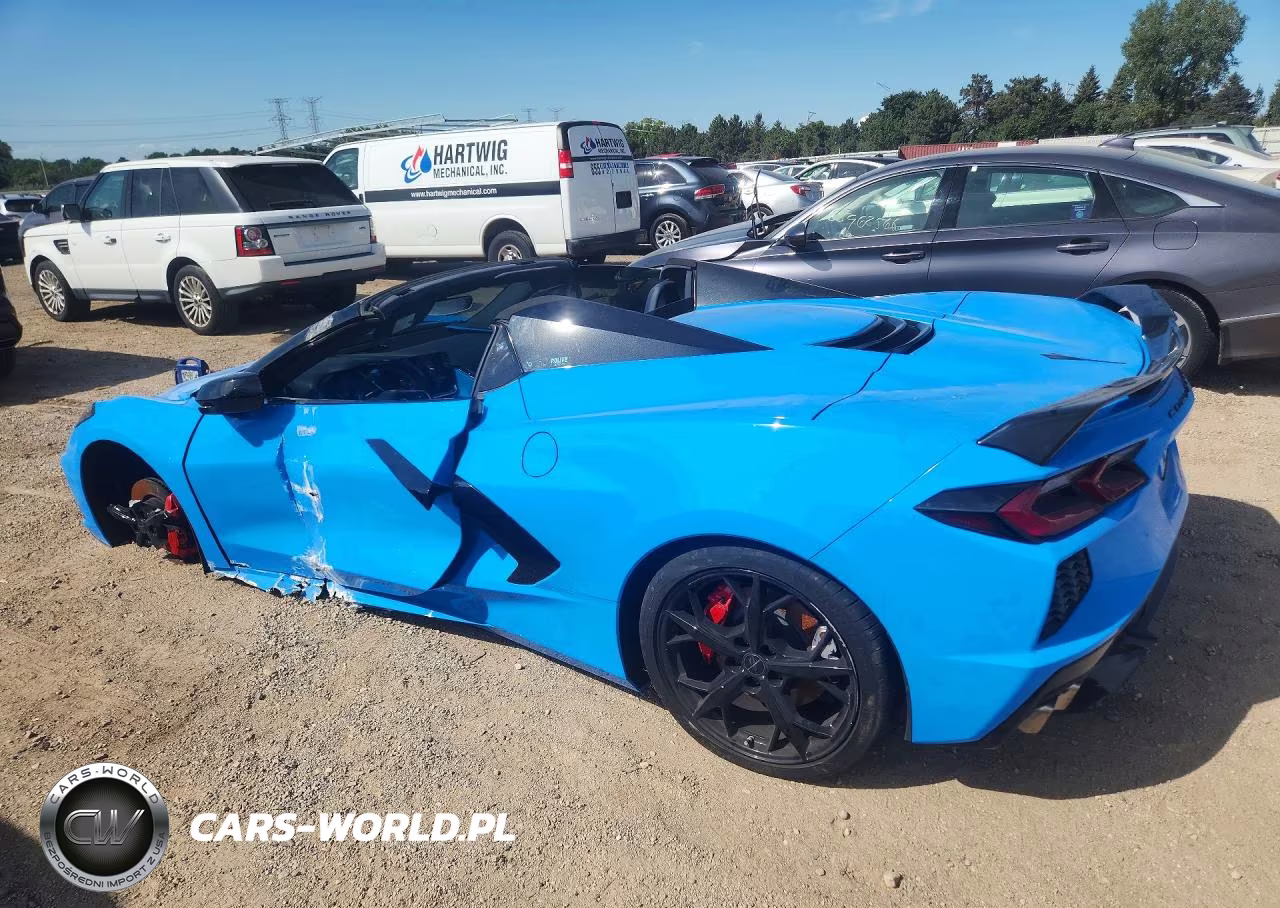 2021 Chevrolet Corvette Stingray 3Lt VIN:1G1YC3D43M5102726 - 2