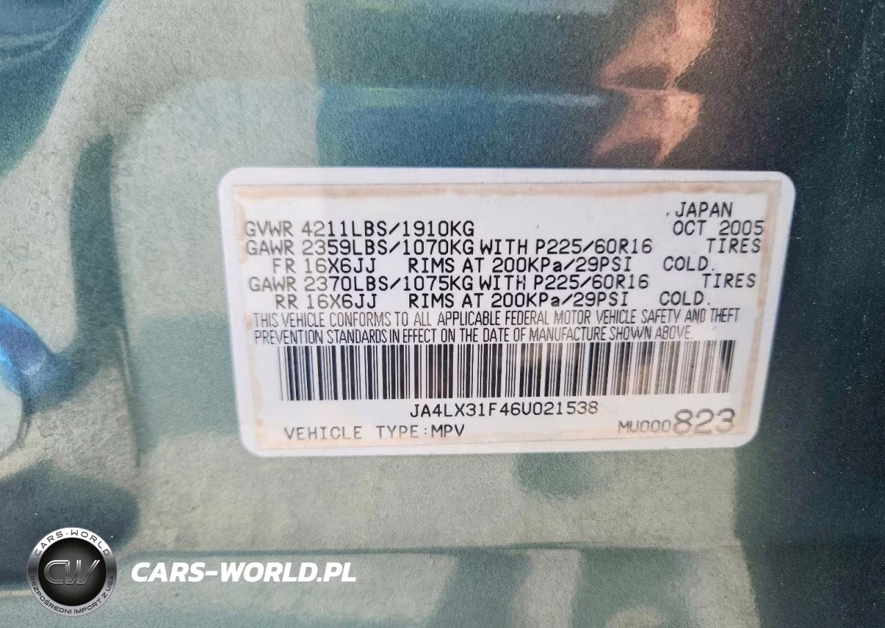 2006 Mitsubishi Outlander Ls VIN:JA4LX31F46U021538 - 13