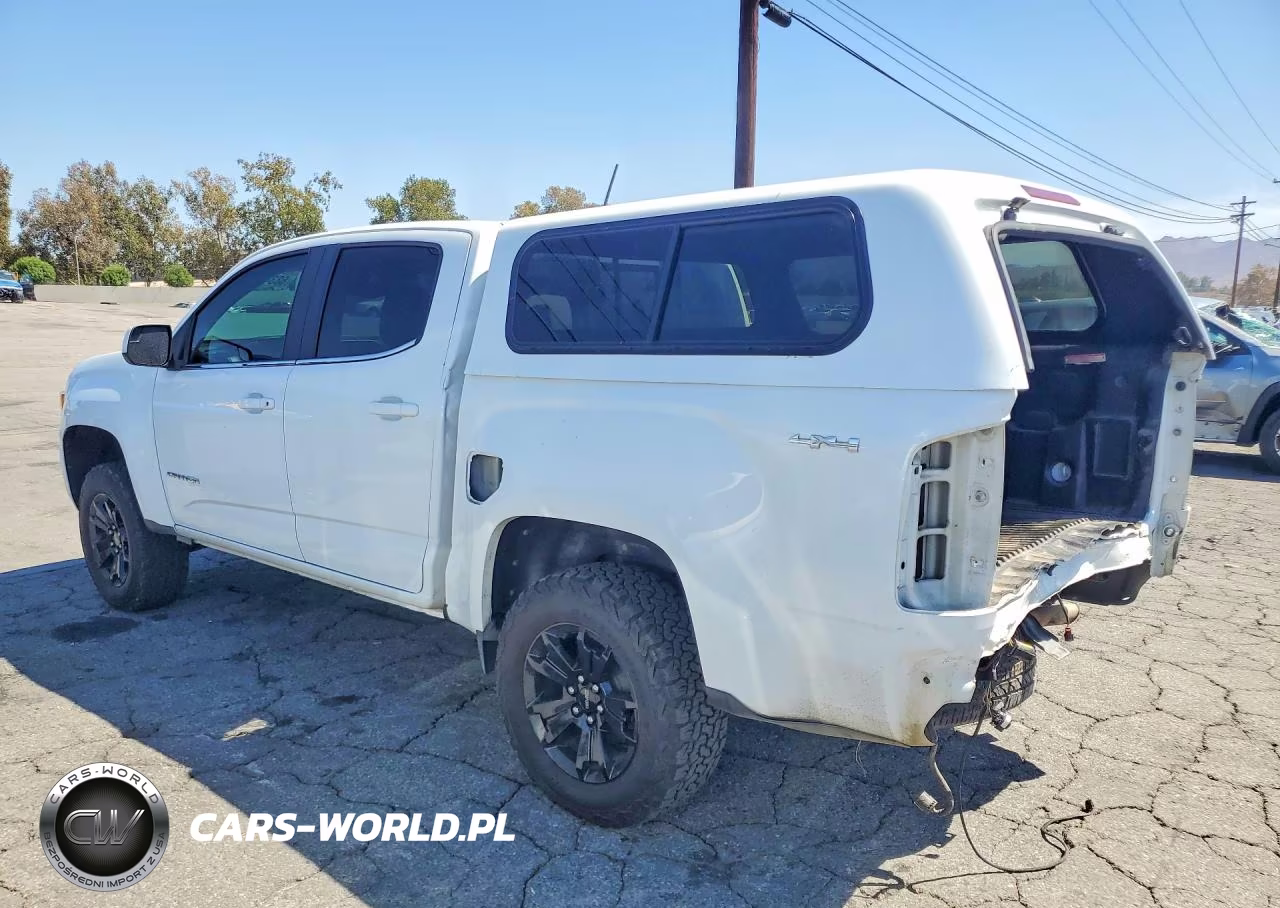 2017 GMC Canyon Sle VIN:1GTG6CEN9H1142906 - 2