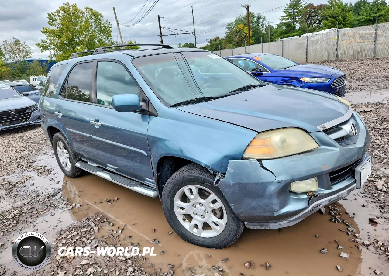 2005 Acura Mdx Touring VIN:2HNYD18855H554204 - 4