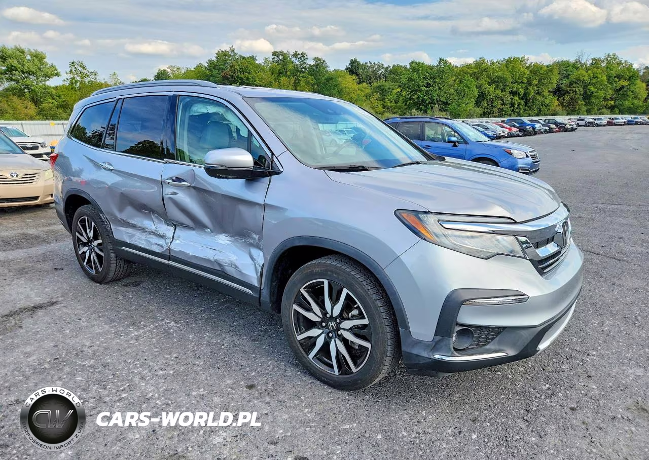 2021 Honda Pilot Touring VIN:5FNYF6H90MB048564 - 4