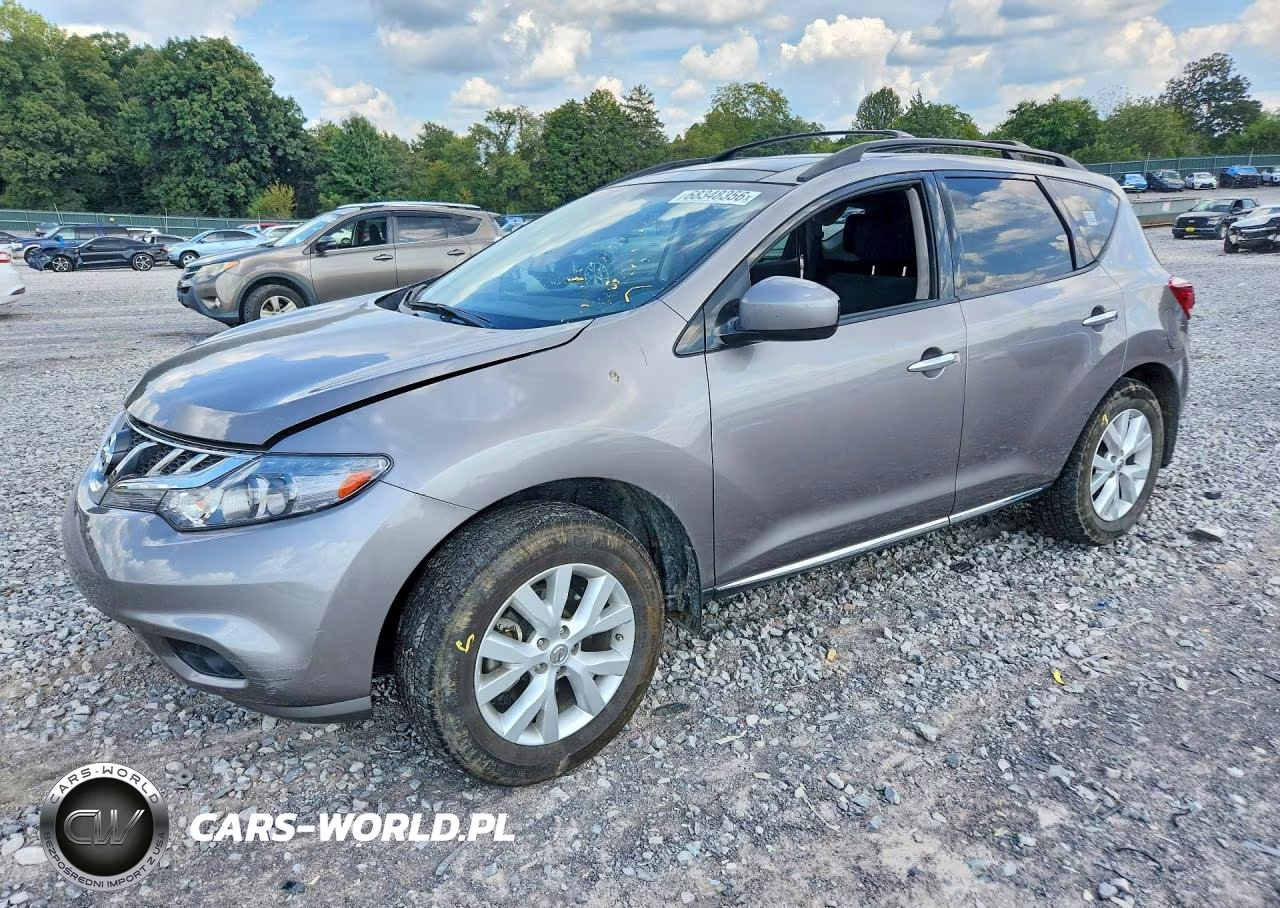 2012 Nissan Murano S VIN:JN8AZ1MU5CW103238 - 1