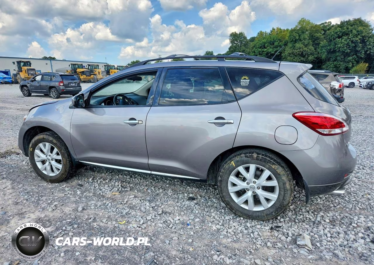 2012 Nissan Murano S VIN:JN8AZ1MU5CW103238 - 2