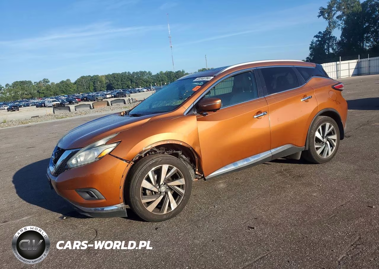 2015 Nissan Murano Platinum VIN:5N1AZ2MH1FN228621 - 1