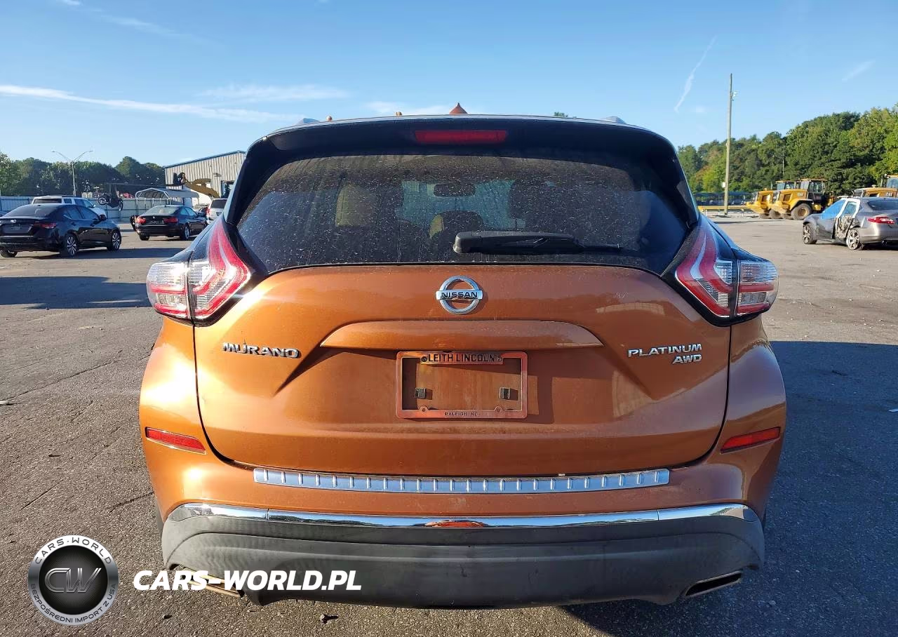 2015 Nissan Murano Platinum VIN:5N1AZ2MH1FN228621 - 6