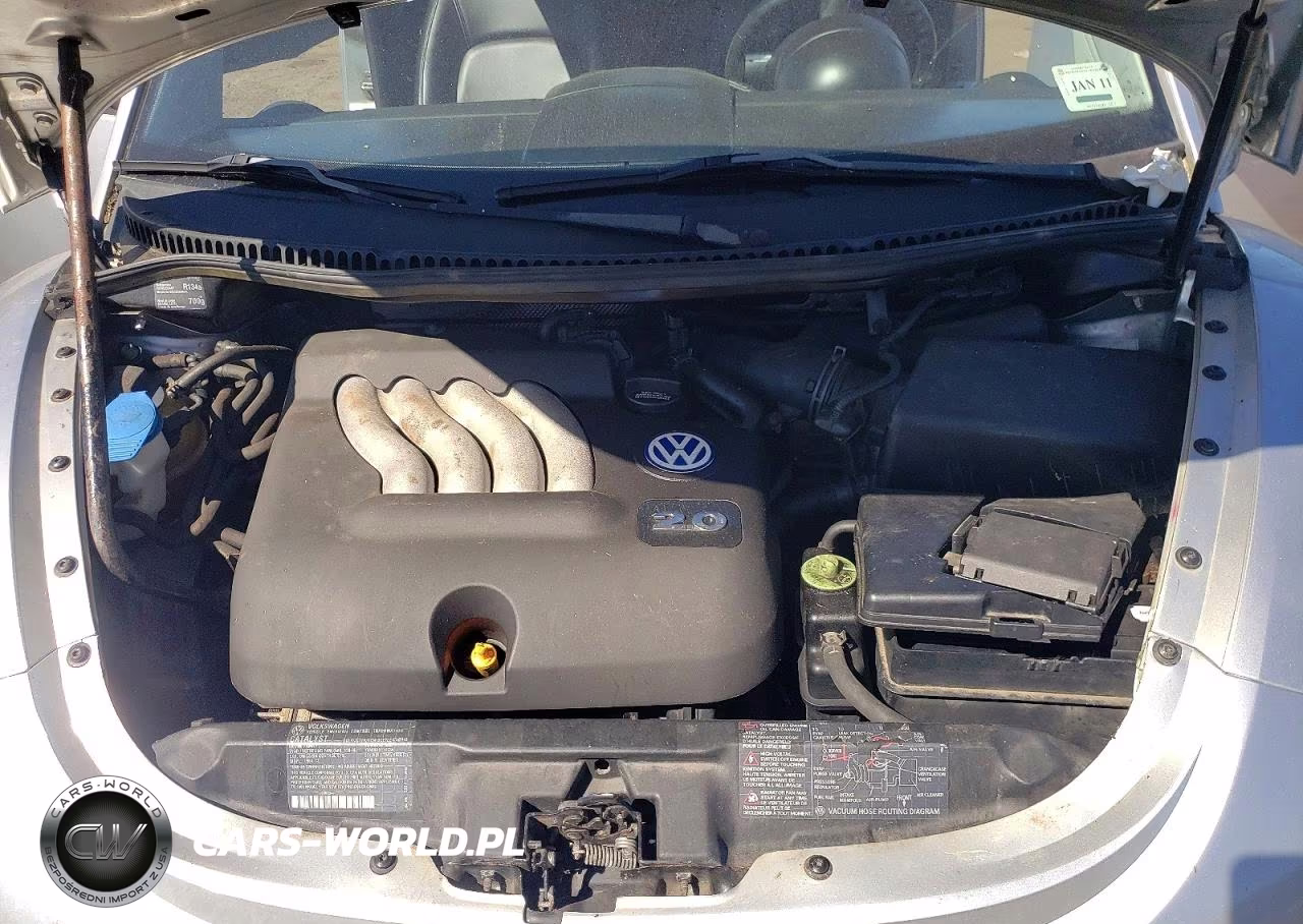 2000 Volkswagen New Beetle Gls VIN:3VWCC21C9YM444444 - 11