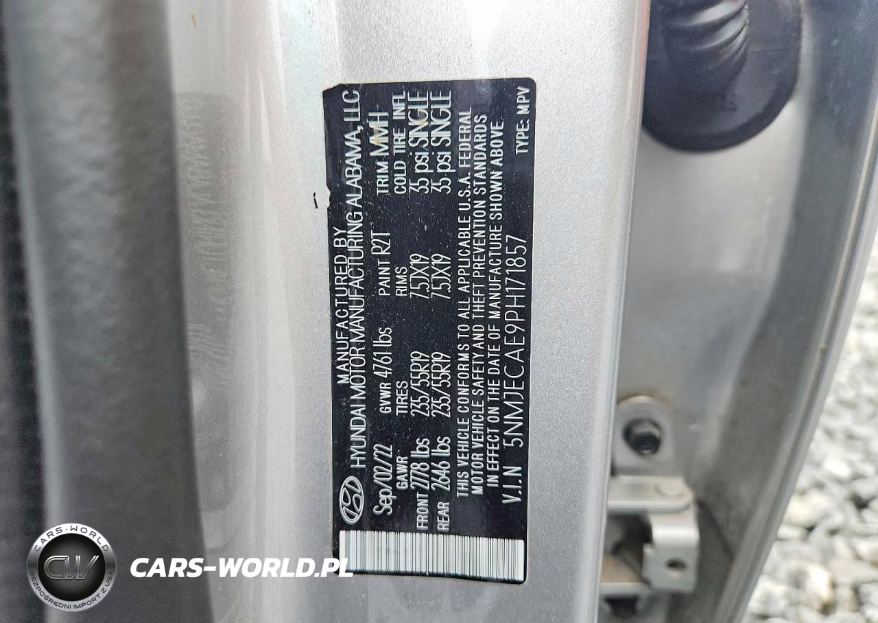 2023 Hyundai Tucson Limited VIN:5NMJECAE9PH171857 - 13
