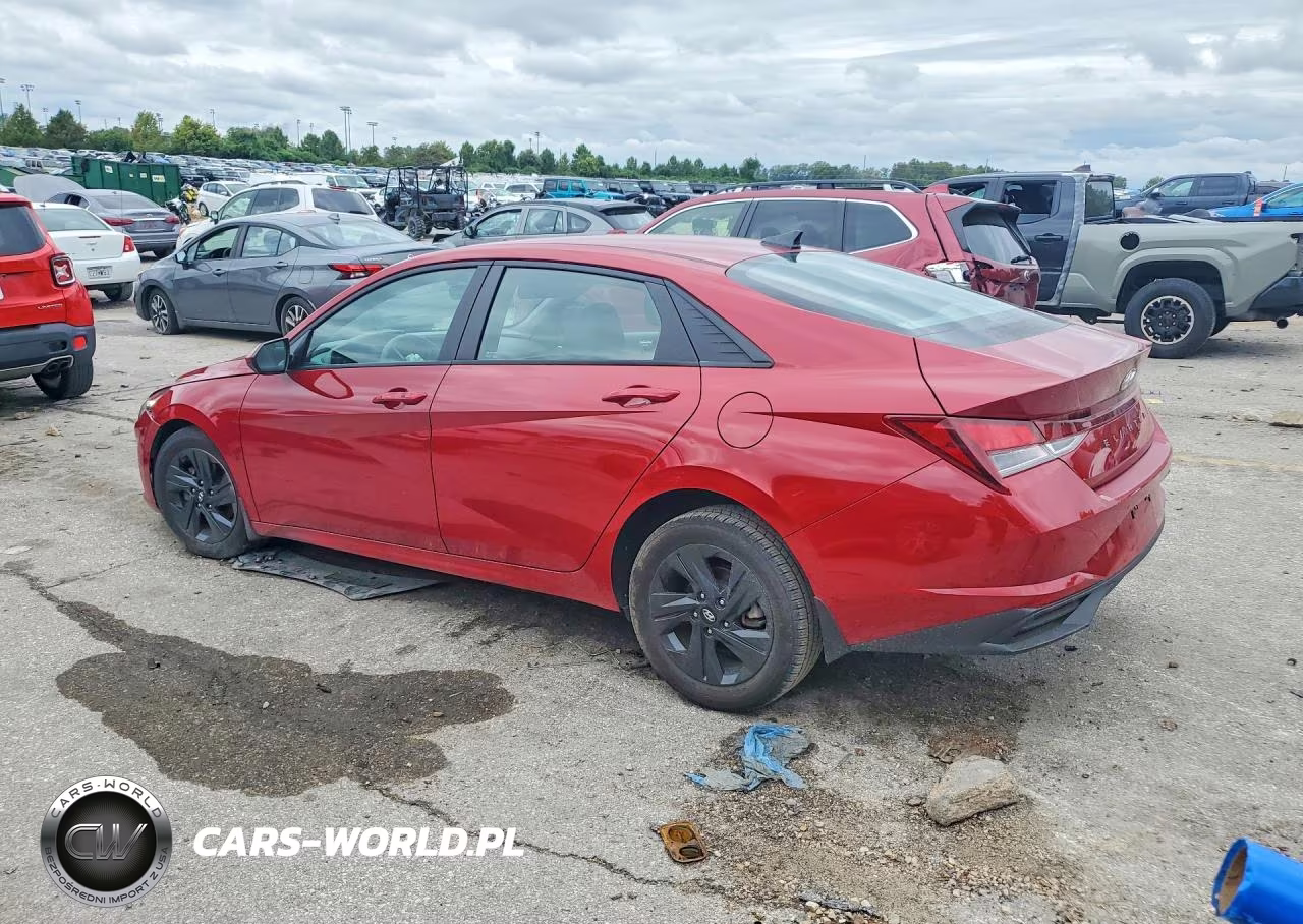 2022 Hyundai Elantra Sel VIN:KMHLM4AG5NU321838 - 2