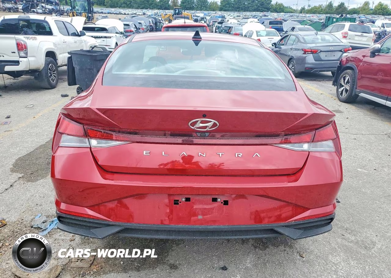 2022 Hyundai Elantra Sel VIN:KMHLM4AG5NU321838 - 6