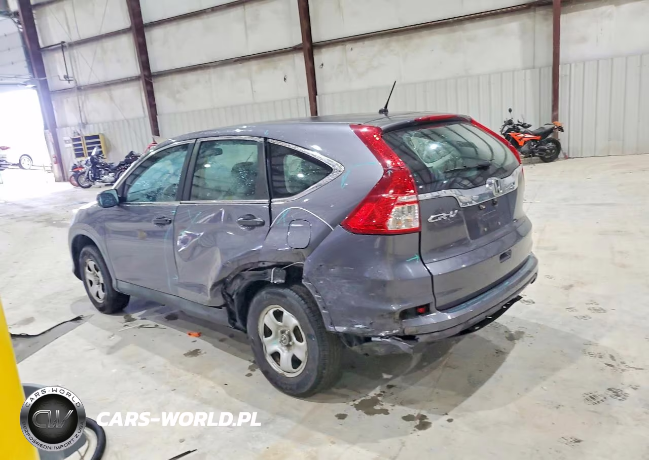 2015 Honda Cr-V Lx VIN:3CZRM3H39FG704353 - 2