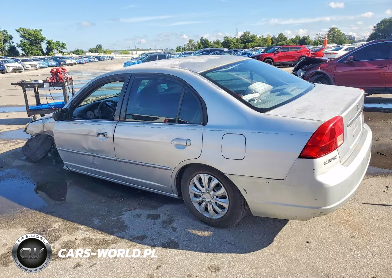 2002 Honda Civic Lx VIN:1HGES16552L070461 - 2