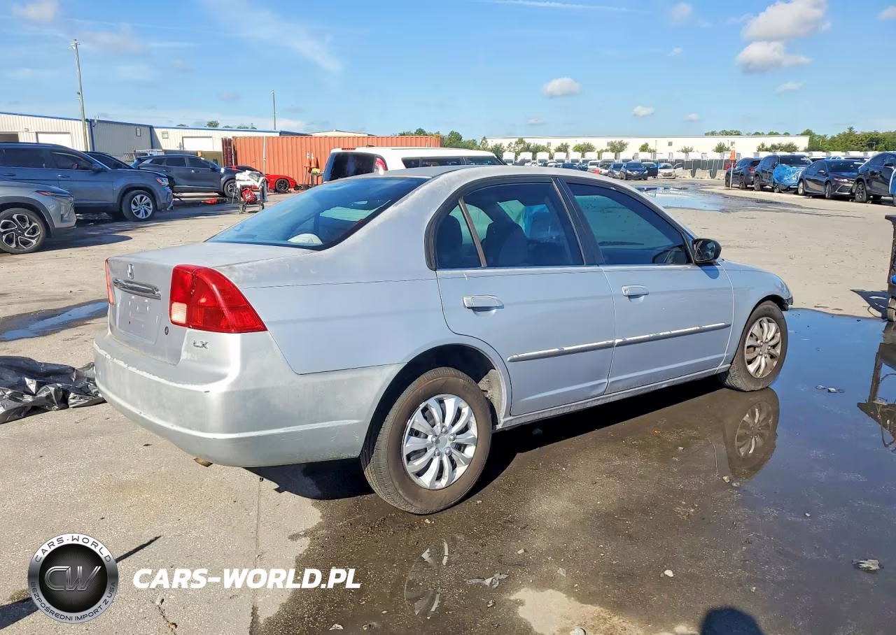 2002 Honda Civic Lx VIN:1HGES16552L070461 - 3