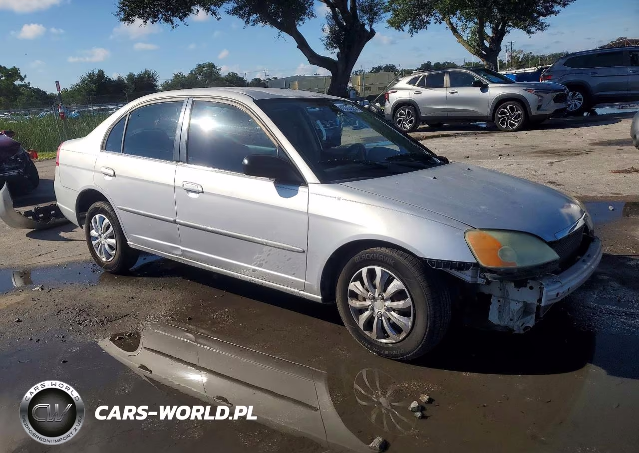2002 Honda Civic Lx VIN:1HGES16552L070461 - 4