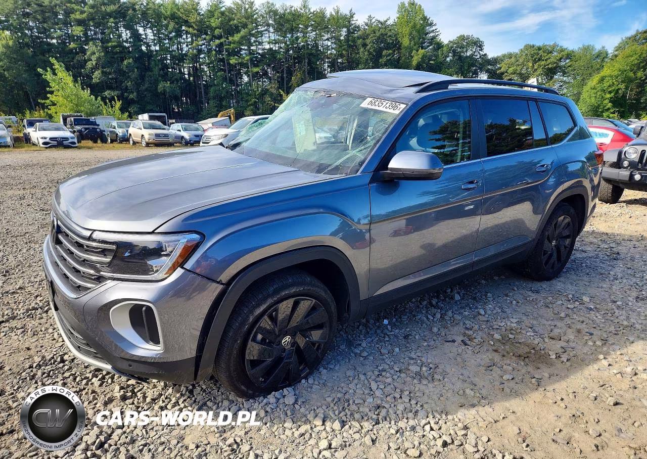 2024 Volkswagen Atlas Se VIN:1V2KR2CA8RC577562 - 1