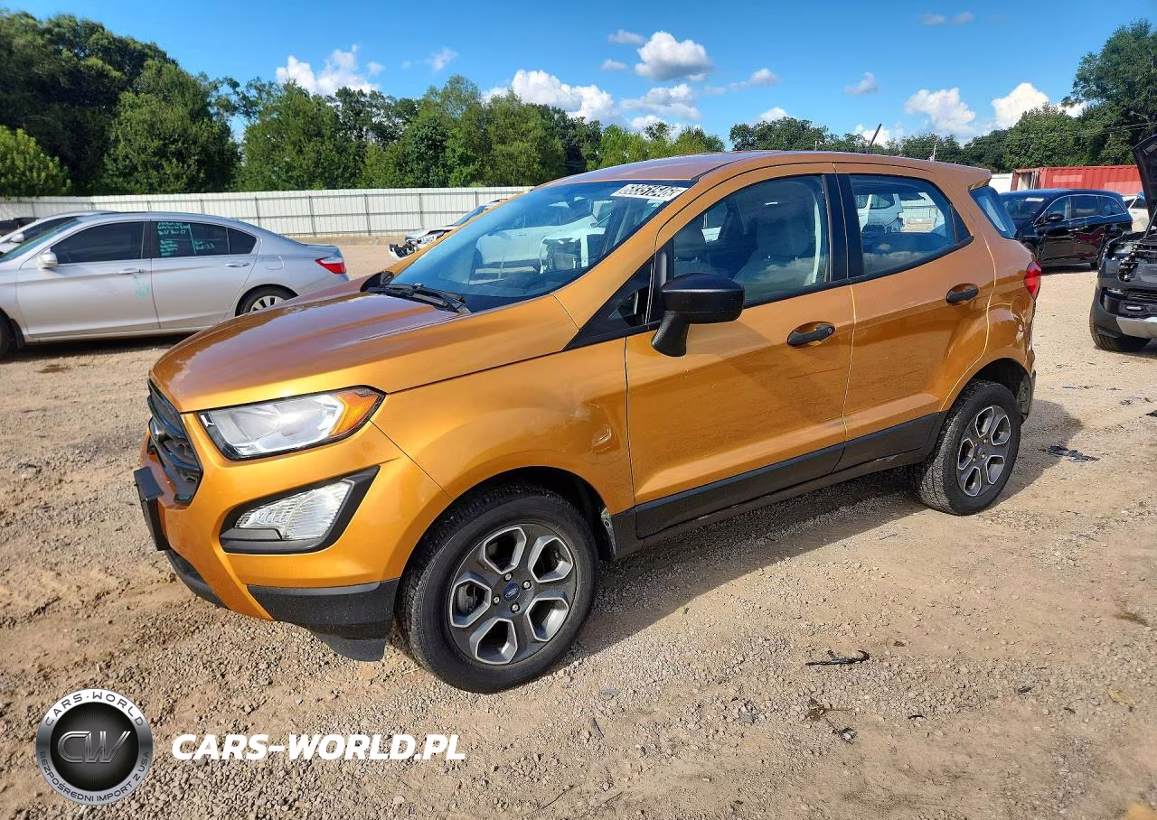 2021 Ford Ecosport S VIN:MAJ6S3FL6MC417589 - 1