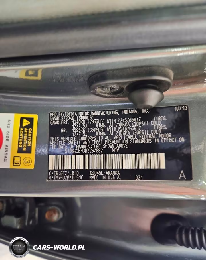 2013 Toyota Highlander Se VIN:5TDBK3EH3DS267882 - 13