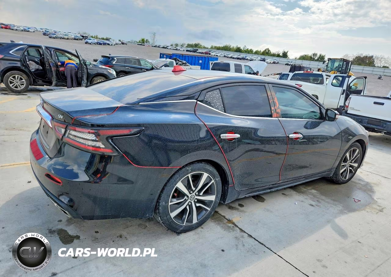 2020 Nissan Maxima Sv VIN:1N4AA6CV3LC366166 - 3