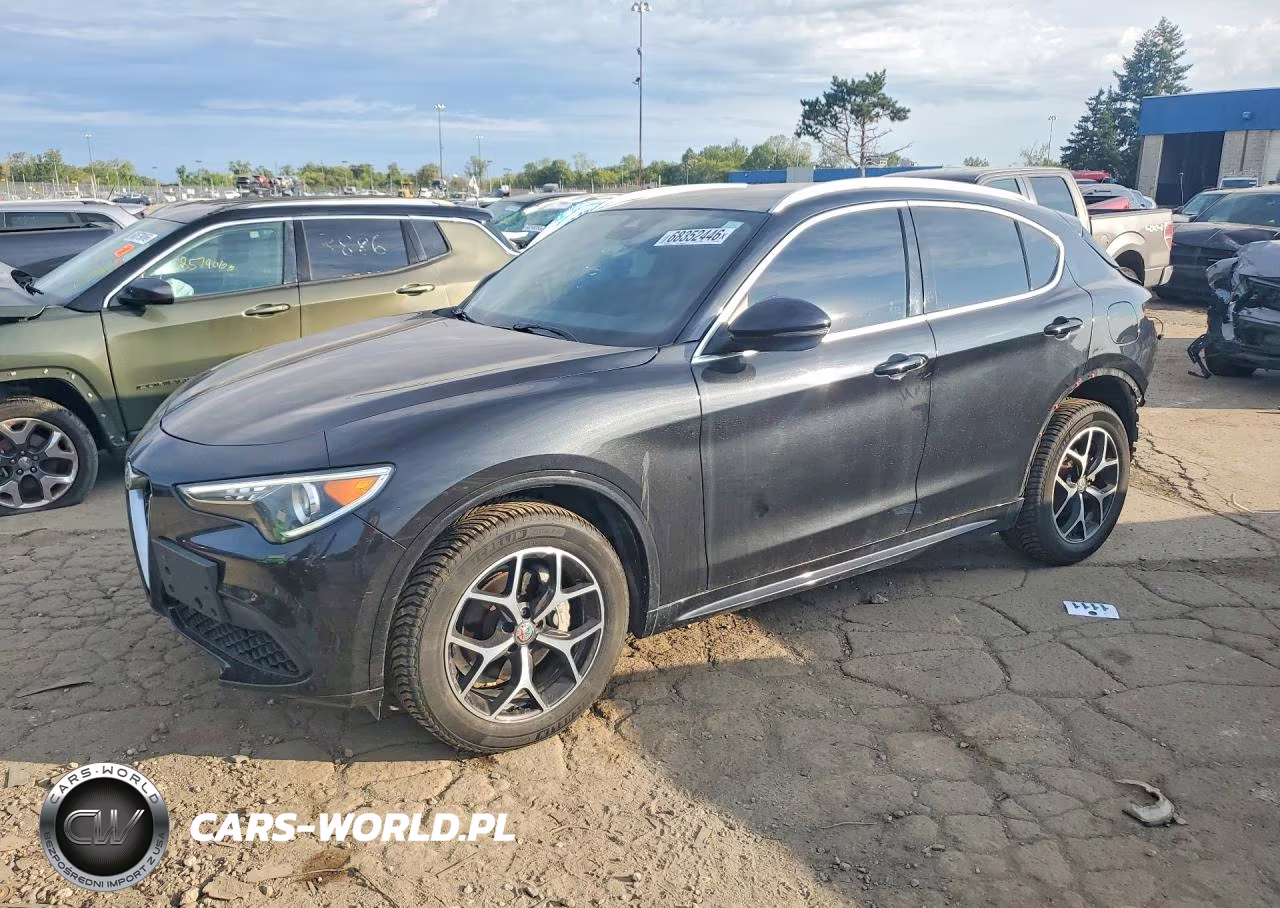 2021 Alfa Romeo Stelvio Ti VIN:ZASPAKBN6M7D18595 - 1