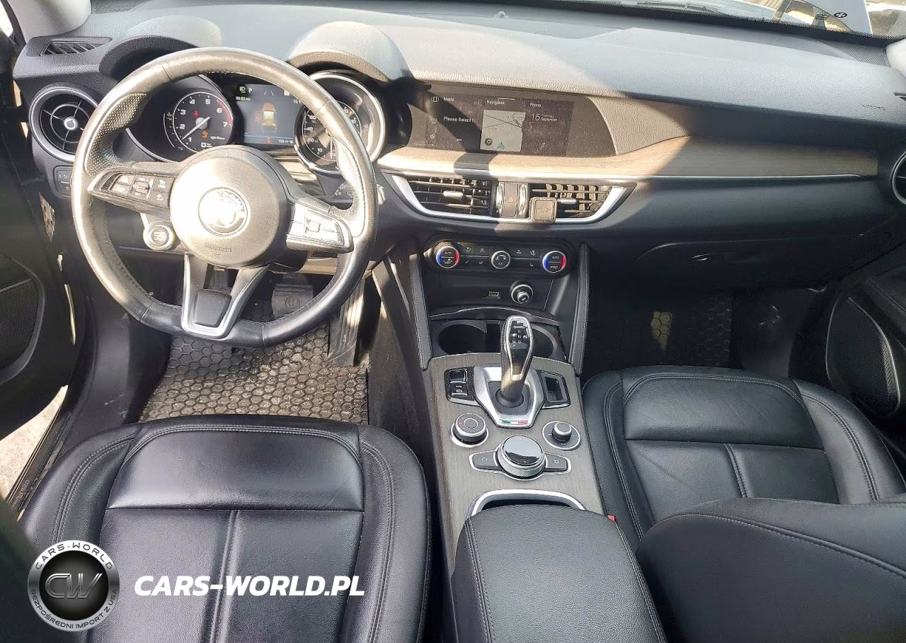 2021 Alfa Romeo Stelvio Ti VIN:ZASPAKBN6M7D18595 - 8