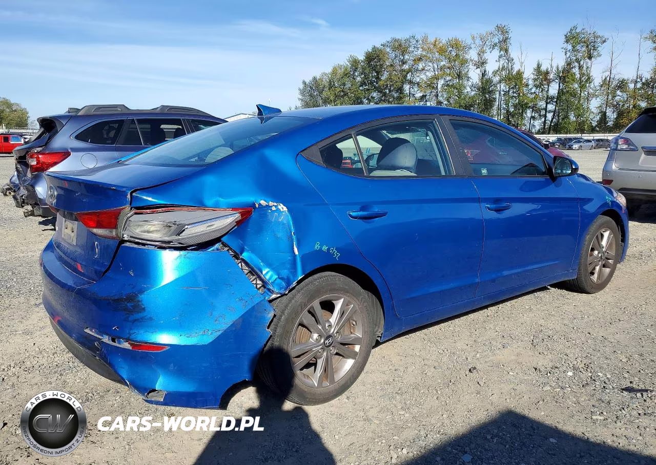 2017 Hyundai Elantra Se VIN:KMHD84LF3HU229337 - 3