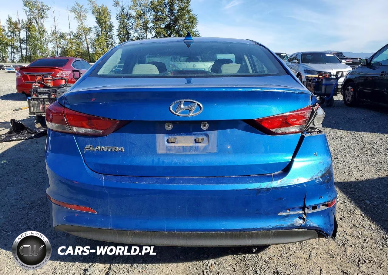 2017 Hyundai Elantra Se VIN:KMHD84LF3HU229337 - 6