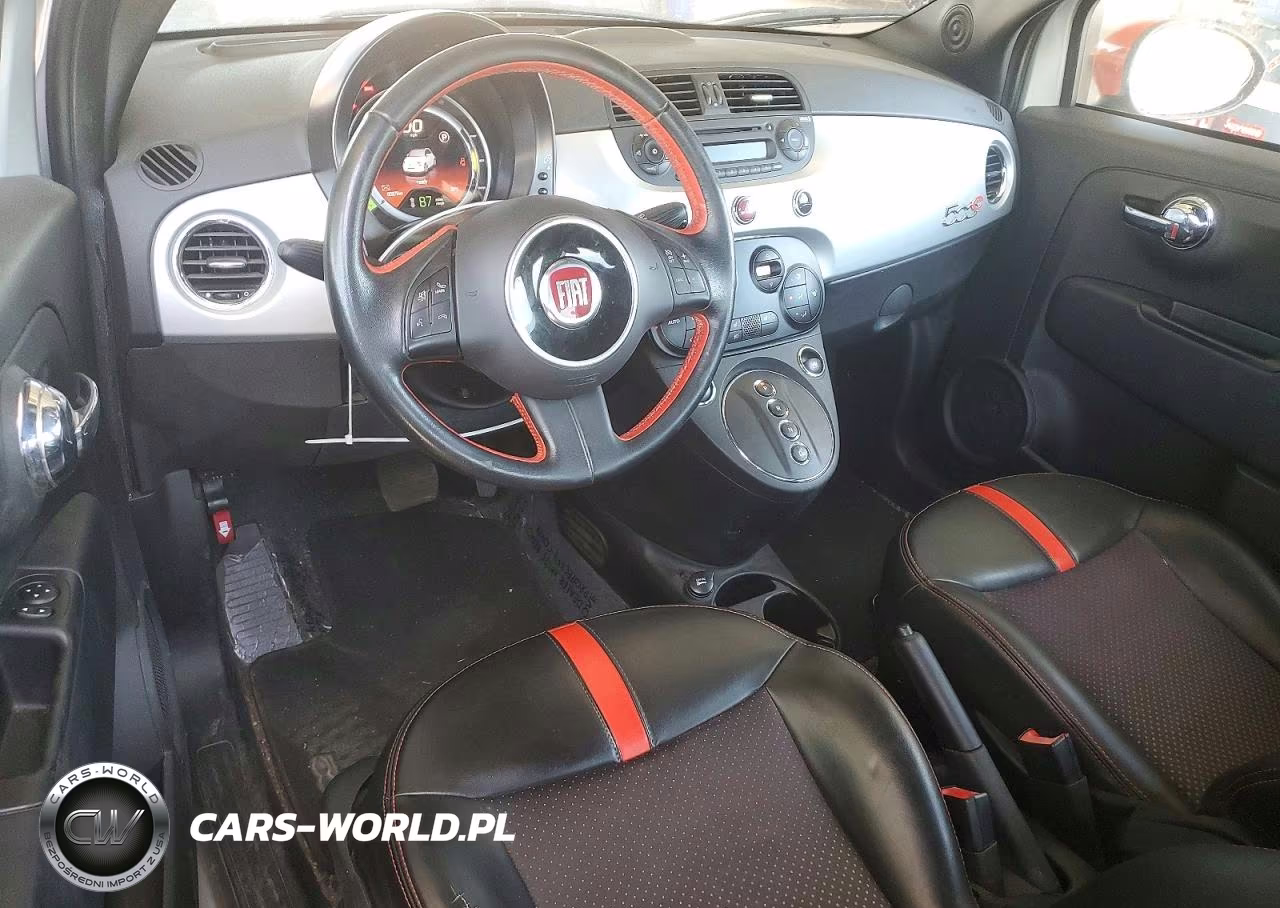 2014 Fiat 500 Electric VIN:3C3CFFGE5ET173057 - 8