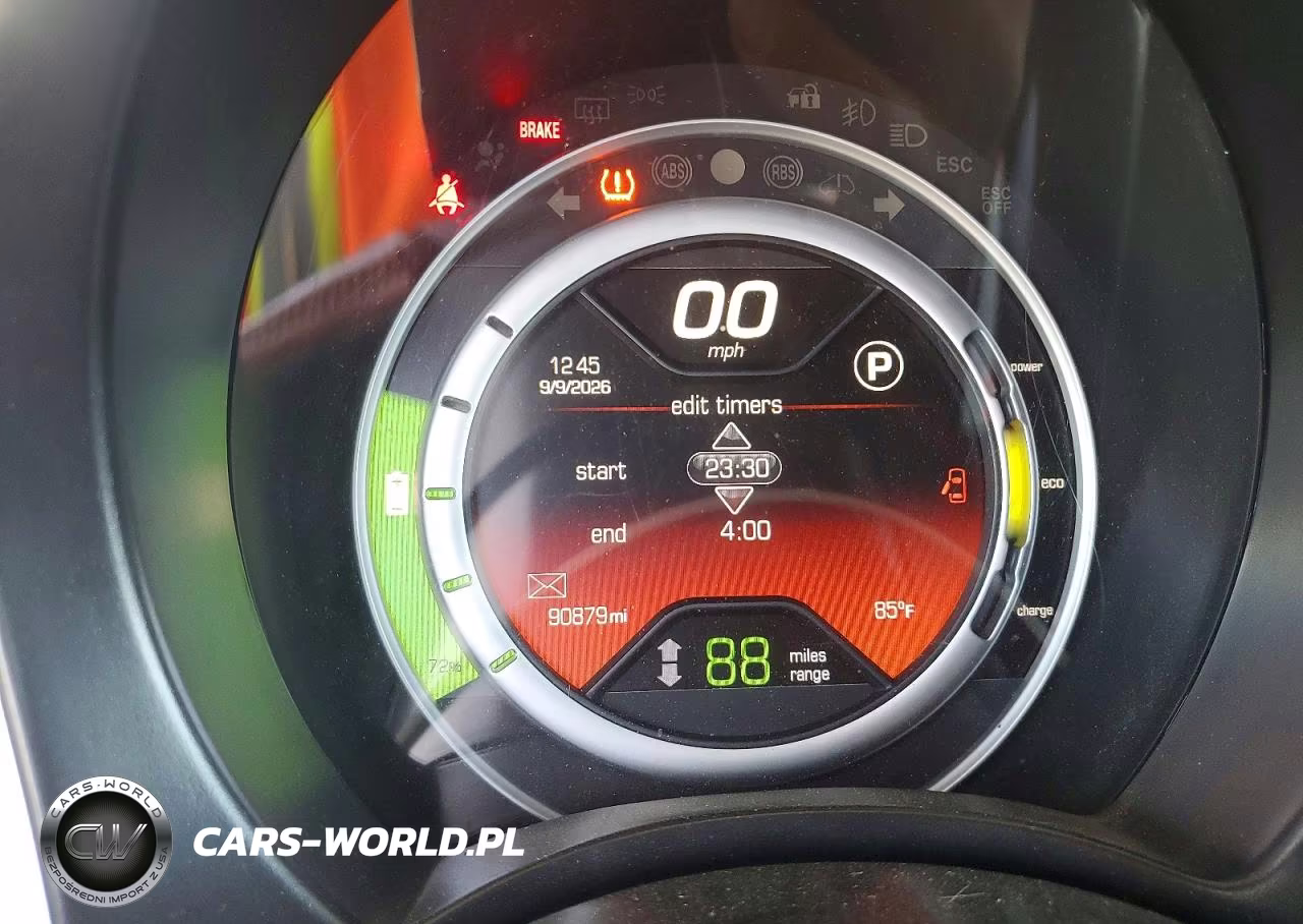 2014 Fiat 500 Electric VIN:3C3CFFGE5ET173057 - 9