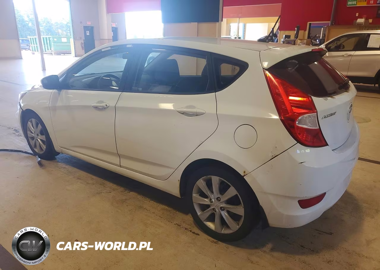 2013 Hyun Accent VIN:KMHCU5AE7DU098673 - 2