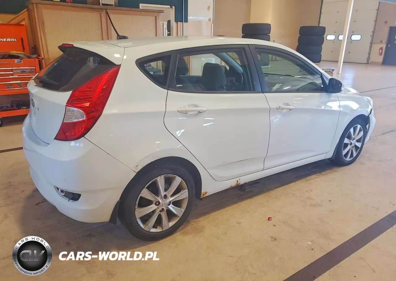 2013 Hyun Accent VIN:KMHCU5AE7DU098673 - 3