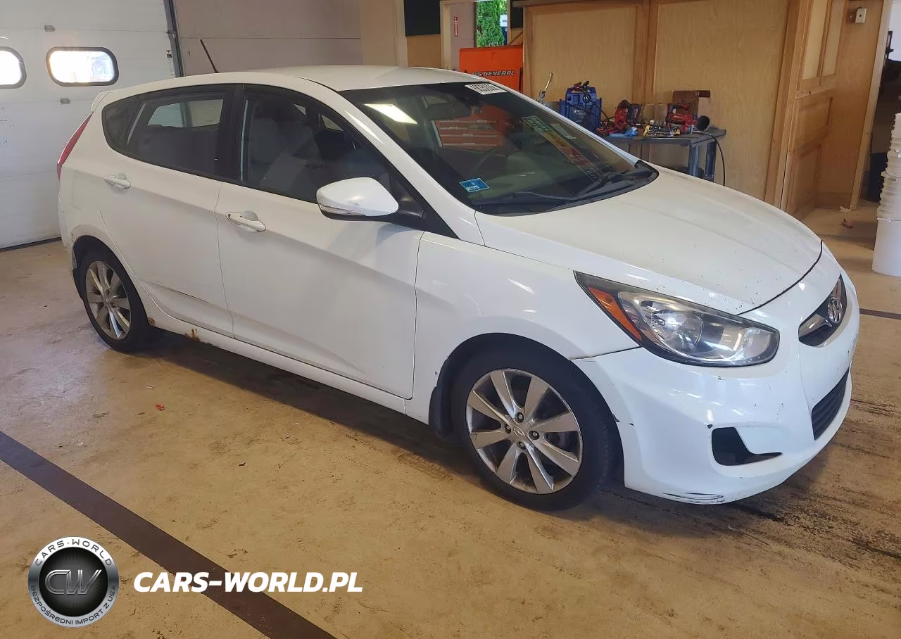 2013 Hyun Accent VIN:KMHCU5AE7DU098673 - 4