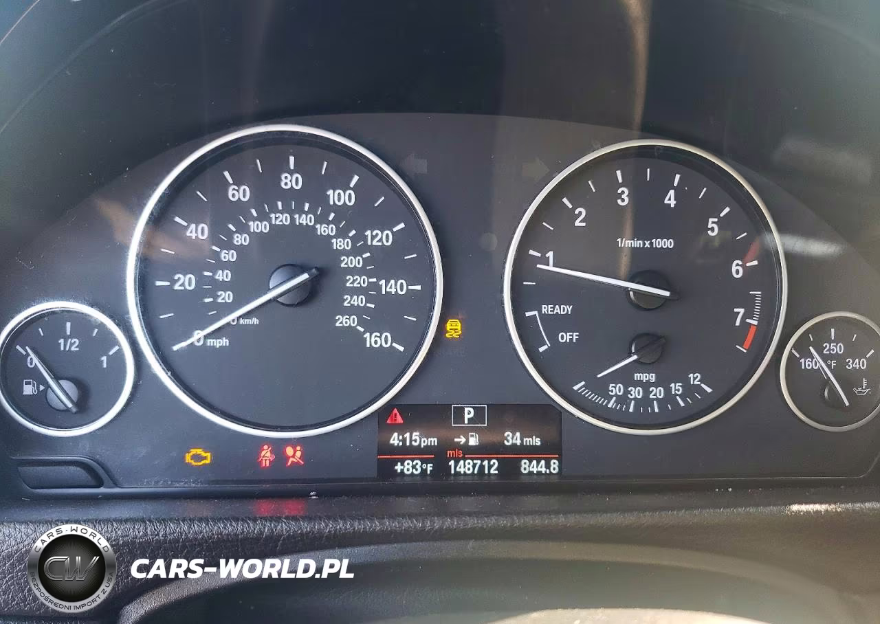 2013 BMW 328 Xi Sulev VIN:WBA3B5C54DF596189 - 9