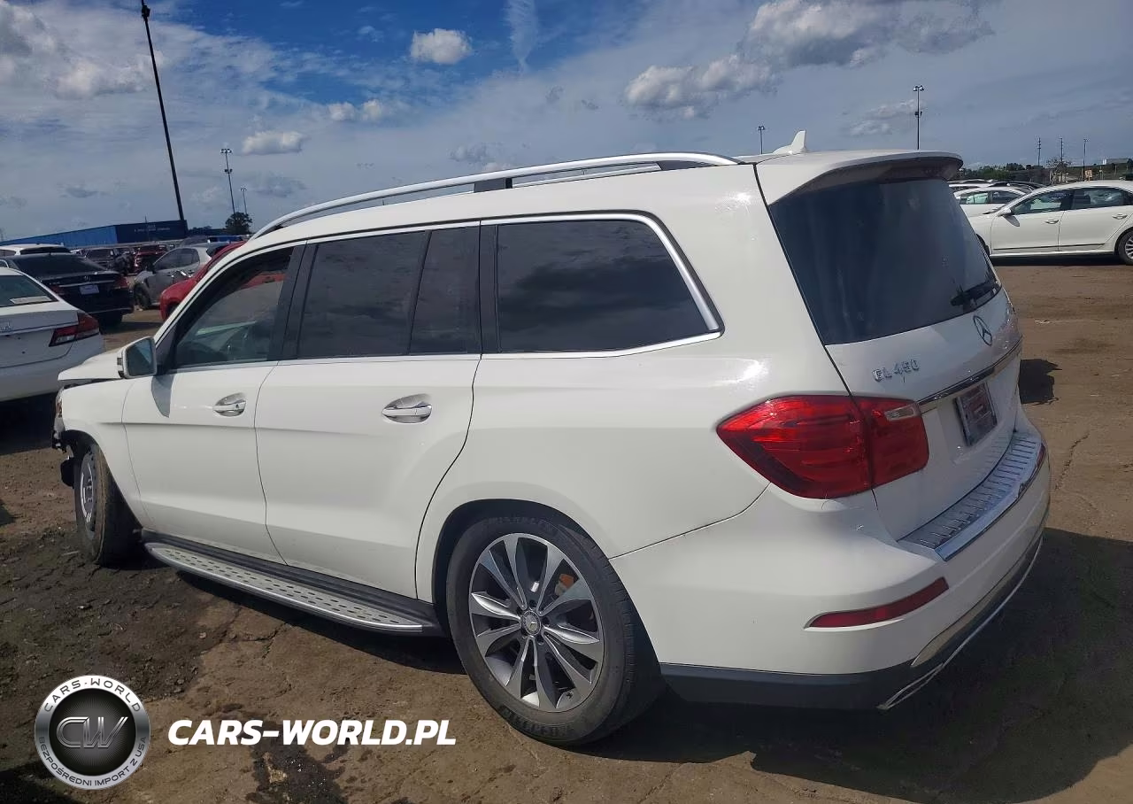 2015 Mercedes-Benz Gl 450 4Matic VIN:4JGDF6EE0FA489022 - 2