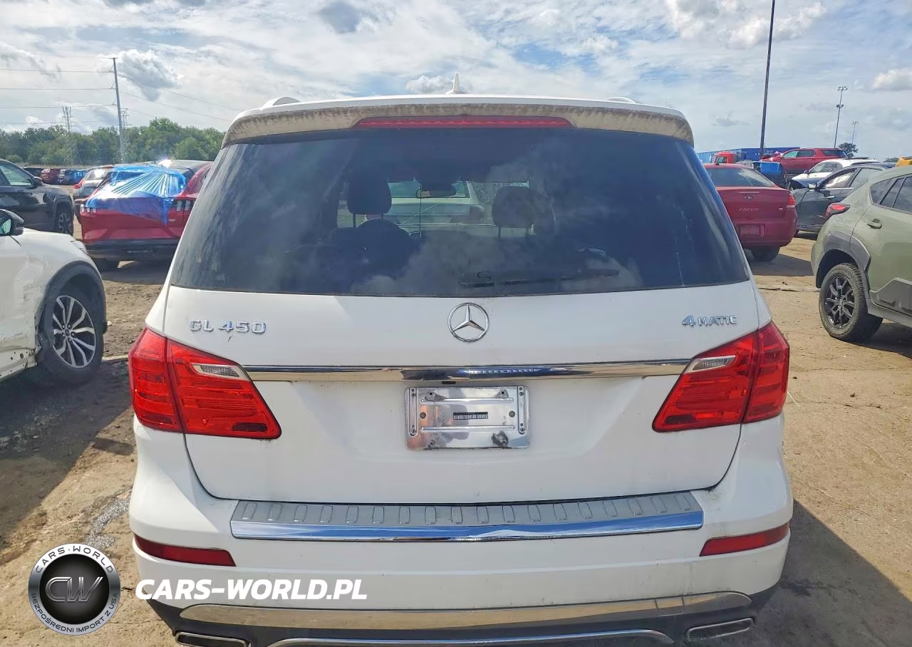 2015 Mercedes-Benz Gl 450 4Matic VIN:4JGDF6EE0FA489022 - 6