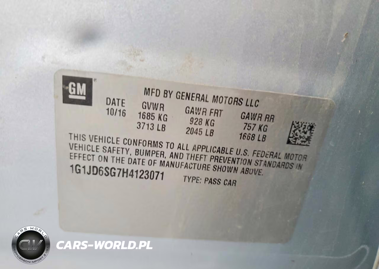 2017 Chevrolet Sonic Lt VIN:1G1JD6SG7H4123071 - 13
