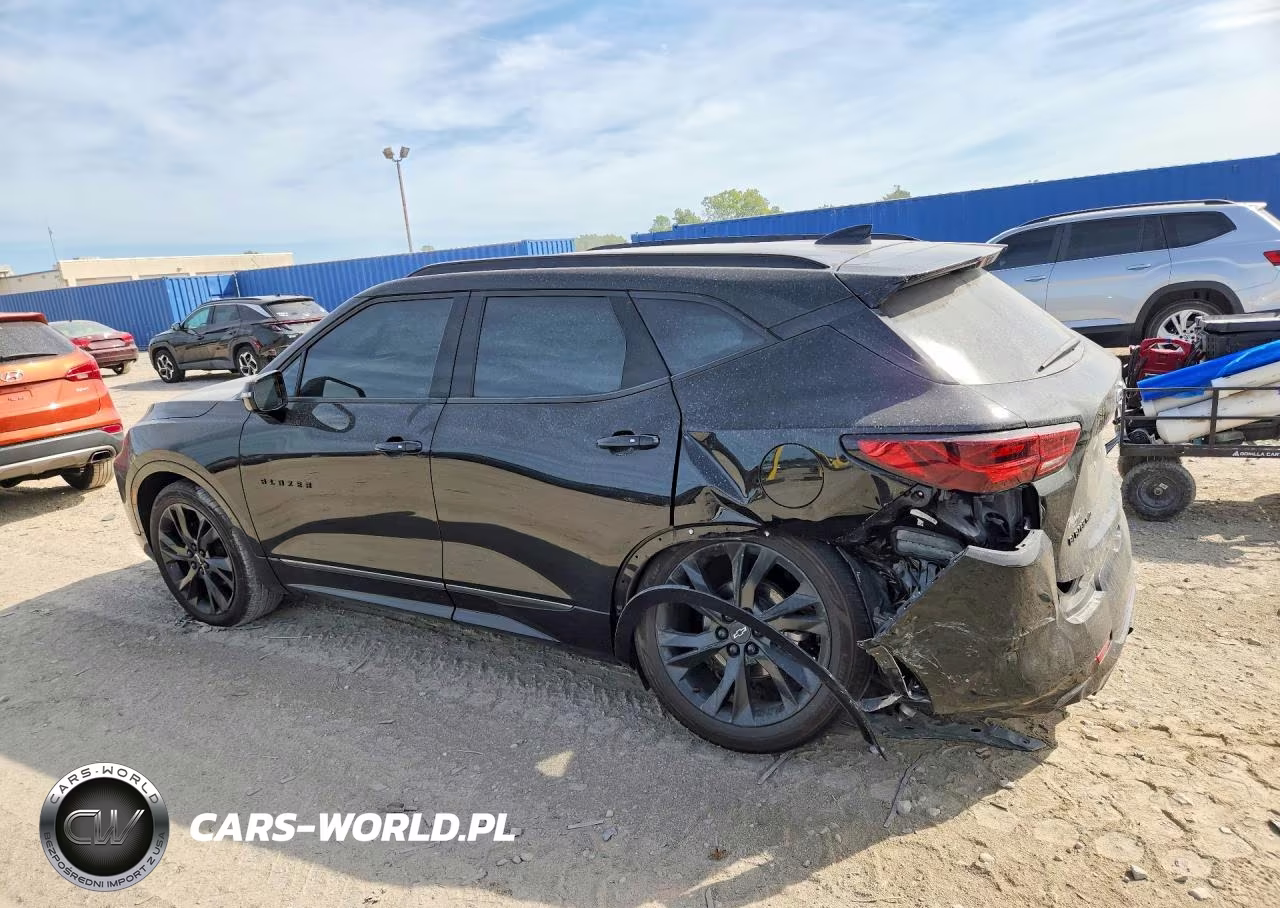 2024 Chevrolet Blazer Rs VIN:3GNKBKRS2RS134492 - 2