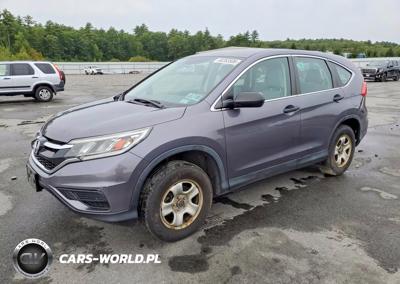 2016 Honda Cr-V Lx VIN:5J6RM4H37GL077128 - 1