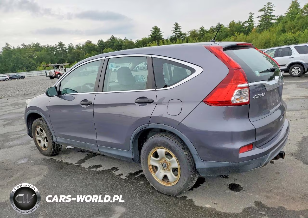 2016 Honda Cr-V Lx VIN:5J6RM4H37GL077128 - 2