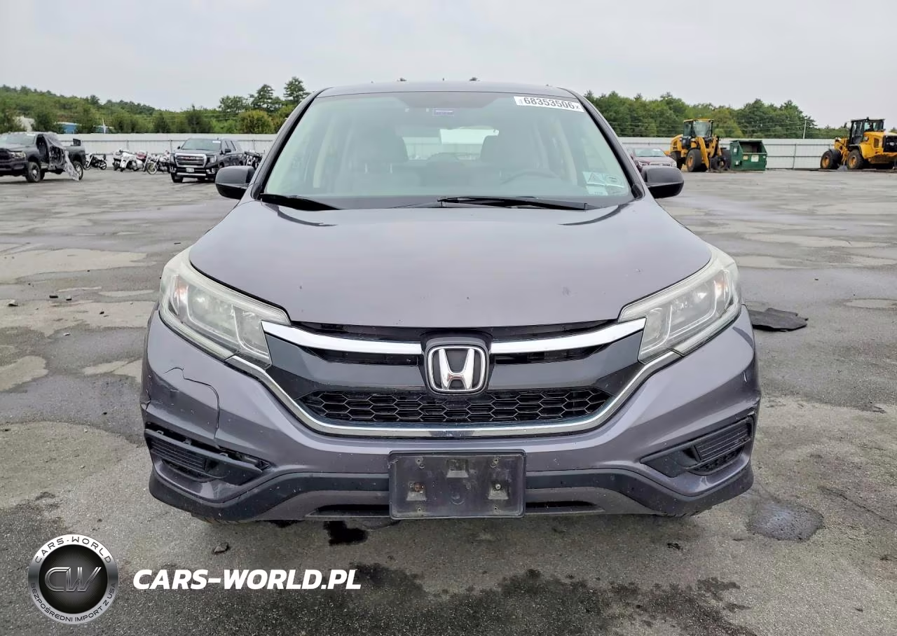 2016 Honda Cr-V Lx VIN:5J6RM4H37GL077128 - 5