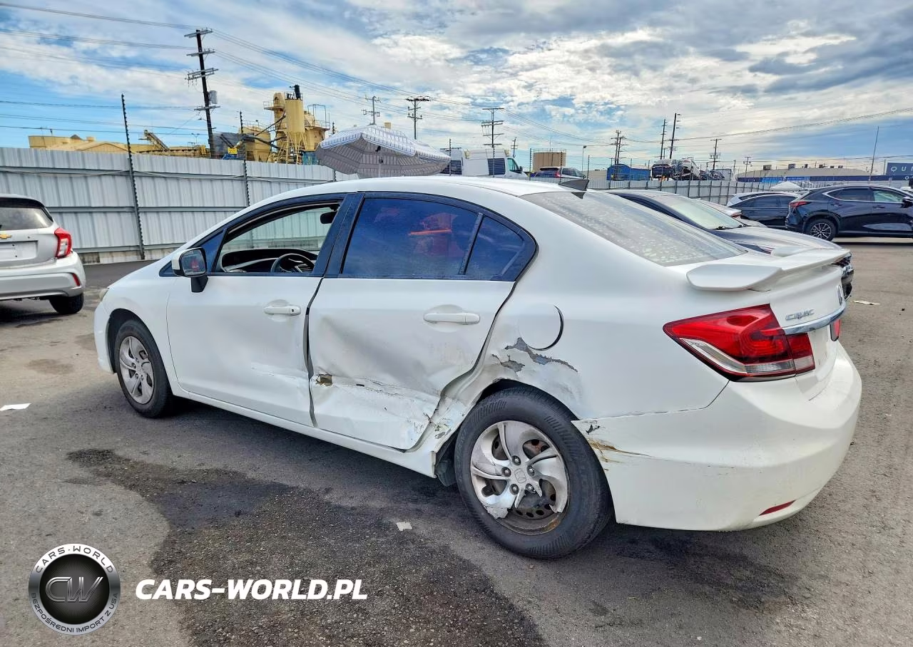 2015 Honda Civic Lx VIN:19XFB2F51FE262340 - 2
