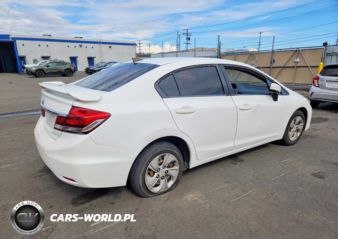 2015 Honda Civic Lx VIN:19XFB2F51FE262340 - 3