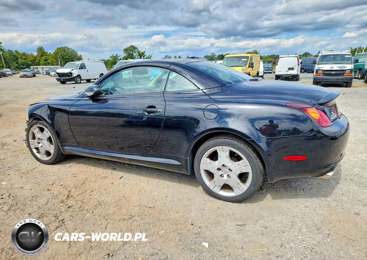 2004 Lexus Sc 430 VIN:JTHFN48YX40051703 - 2